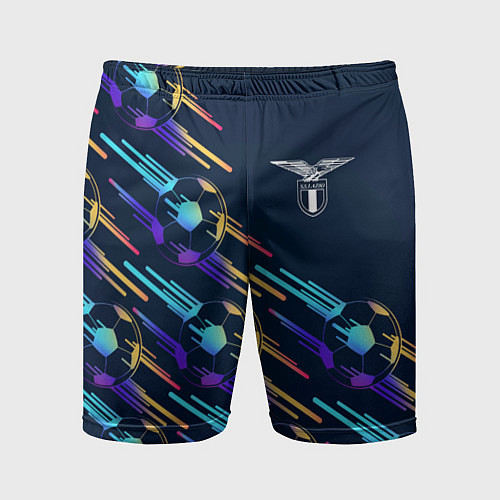Мужские спортивные шорты Lazio градиентные мячи / 3D-принт – фото 1