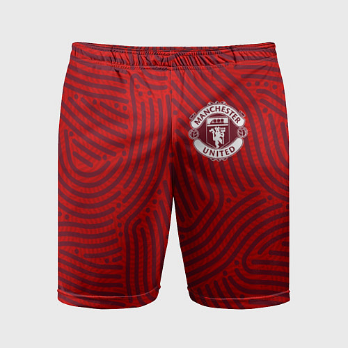 Мужские спортивные шорты Manchester United отпечатки / 3D-принт – фото 1