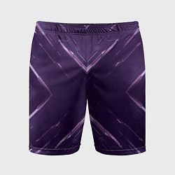 Мужские спортивные шорты Космические треугольники икс