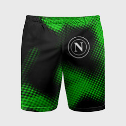 Шорты спортивные мужские Napoli sport halftone, цвет: 3D-принт