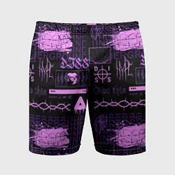 Мужские спортивные шорты Underground pattern color