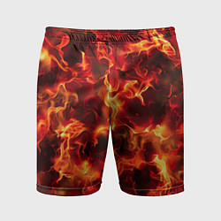 Мужские спортивные шорты Огненный элементаль
