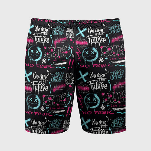 Мужские спортивные шорты We are the future / 3D-принт – фото 1