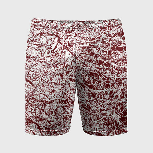 Мужские спортивные шорты Линогравюра / 3D-принт – фото 1