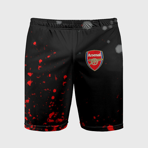 Мужские спортивные шорты Arsenal spash / 3D-принт – фото 1