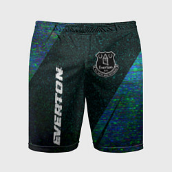 Мужские спортивные шорты Everton glitch blue