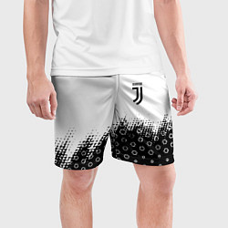 Шорты спортивные мужские Juventus sport steel, цвет: 3D-принт — фото 2