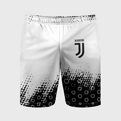 Шорты спортивные мужские Juventus sport steel, цвет: 3D-принт