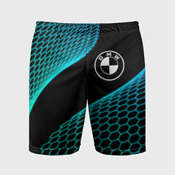 Мужские спортивные шорты BMW electro hexagon