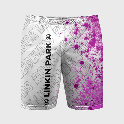 Мужские спортивные шорты Linkin Park 2024 rock legends по-вертикали / 3D-принт – фото 1