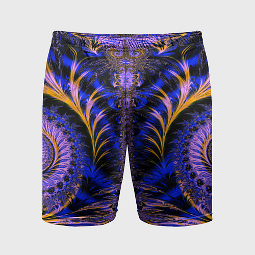 Мужские спортивные шорты Оптический визуальный стиль / 3D-принт – фото 1