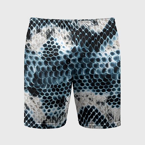 Мужские спортивные шорты Змеиный тренд / 3D-принт – фото 1