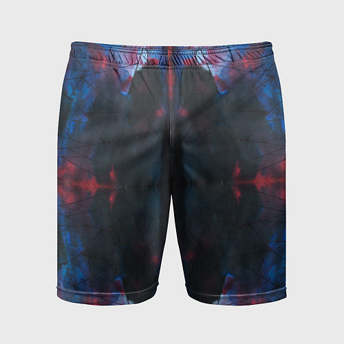 Мужские спортивные шорты Космическая паутина / 3D-принт – фото 1