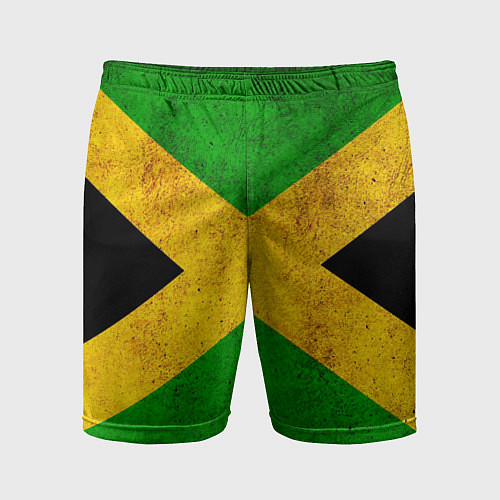 Мужские спортивные шорты Jamaica flag / 3D-принт – фото 1