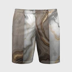 Мужские спортивные шорты Дерево и мрамор