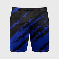 Шорты спортивные мужские The color is black and blue, цвет: 3D-принт