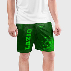 Шорты спортивные мужские Lazio - green gradient вертикально, цвет: 3D-принт — фото 2