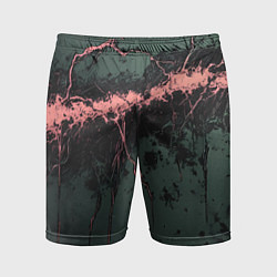 Мужские спортивные шорты Гранж потертая текстура