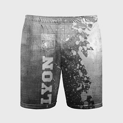 Мужские спортивные шорты Lyon - grey gradient по-вертикали
