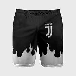 Мужские спортивные шорты Ювентус белый огонь