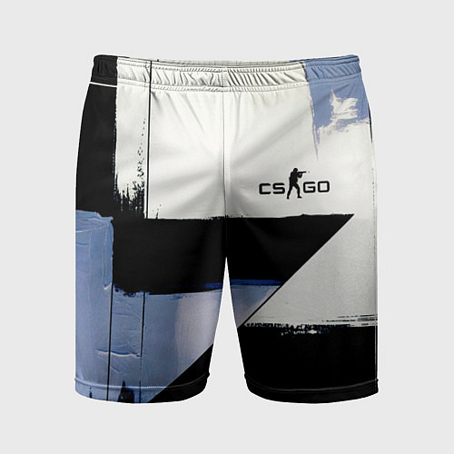 Мужские спортивные шорты CS GO контрудар / 3D-принт – фото 1