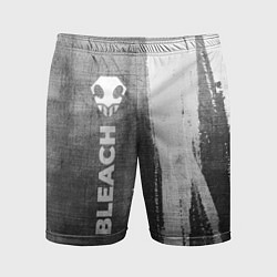Мужские спортивные шорты Bleach - grey gradient по-вертикали