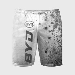 Мужские спортивные шорты BYD - white gradient по-вертикали