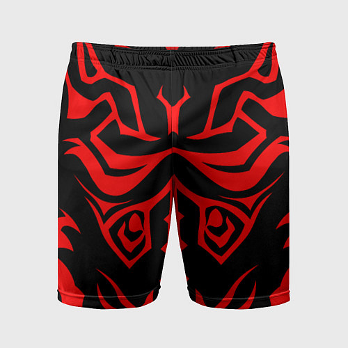 Мужские спортивные шорты Тату ситха / 3D-принт – фото 1