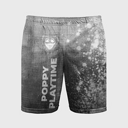 Мужские спортивные шорты Poppy Playtime - grey gradient по-вертикали