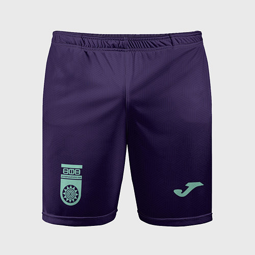 Мужские спортивные шорты ФК Уфа - форма команды / 3D-принт – фото 1