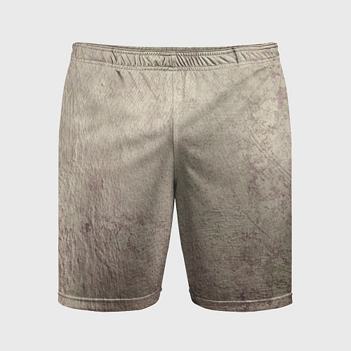 Мужские спортивные шорты Абстракция - grey pink wall / 3D-принт – фото 1