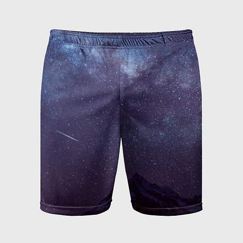 Мужские спортивные шорты Flawless Space / 3D-принт – фото 1