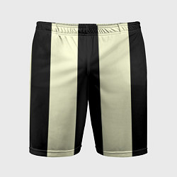 Мужские спортивные шорты Color black beige line