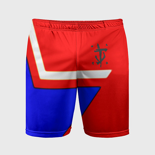 Мужские спортивные шорты Doom star geometry / 3D-принт – фото 1