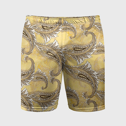 Мужские спортивные шорты Царская парча / 3D-принт – фото 1
