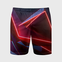 Мужские спортивные шорты Neon laser red