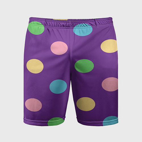 Мужские спортивные шорты Radius color / 3D-принт – фото 1