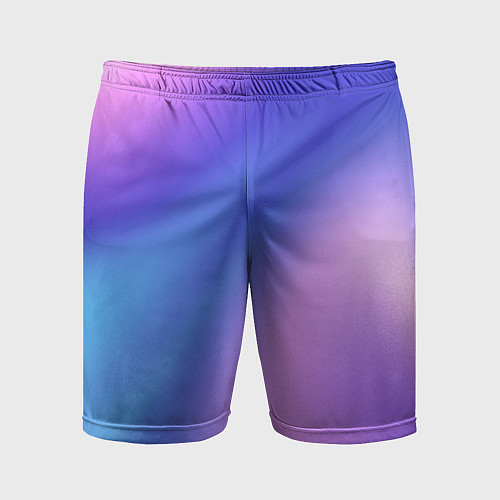 Мужские спортивные шорты Color multicolored gradient / 3D-принт – фото 1