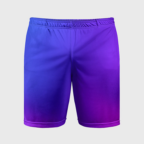 Мужские спортивные шорты Color multicolored gradient / 3D-принт – фото 1