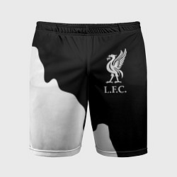 Шорты спортивные мужские Ливерпуль краски разводы, цвет: 3D-принт