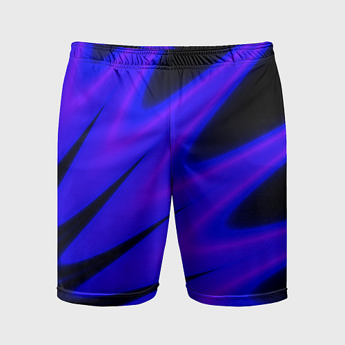 Мужские спортивные шорты Neon is multicolored / 3D-принт – фото 1