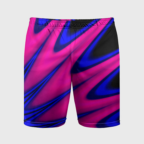 Мужские спортивные шорты Multicolored color neon / 3D-принт – фото 1