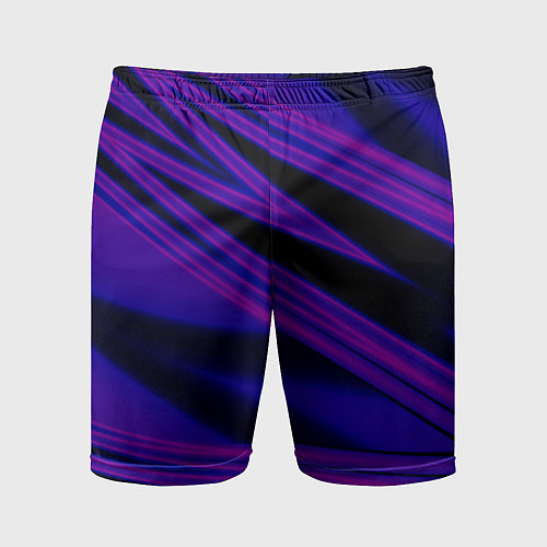 Мужские спортивные шорты Color multi-colored neon / 3D-принт – фото 1