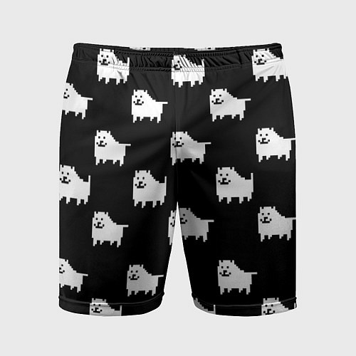 Мужские спортивные шорты Undertale Annoying dog / 3D-принт – фото 1