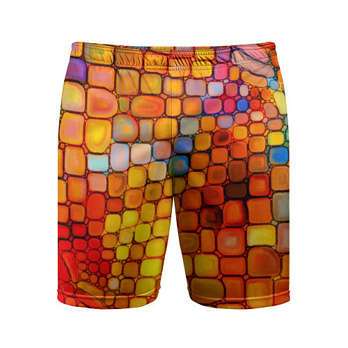 Мужские спортивные шорты Текстуры / 3D-принт – фото 1