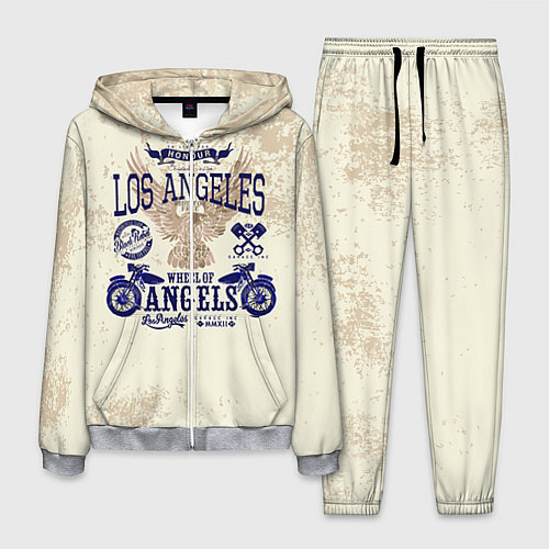 Мужской костюм Moto t-shirt 1 / 3D-Меланж – фото 1