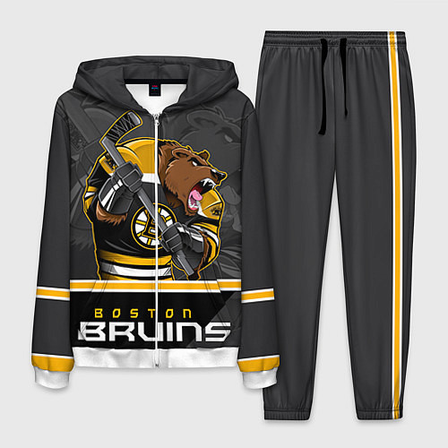 Мужской костюм Boston Bruins / 3D-Белый – фото 1