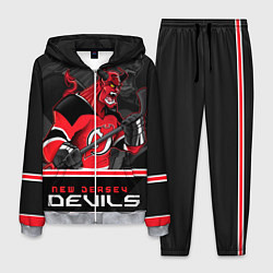 Костюм мужской New Jersey Devils, цвет: 3D-меланж