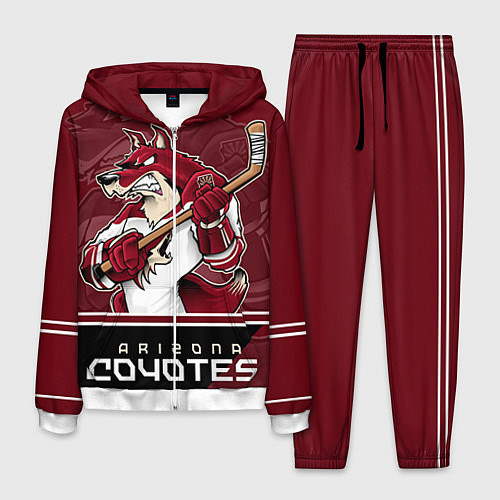 Мужской костюм Arizona Coyotes / 3D-Белый – фото 1