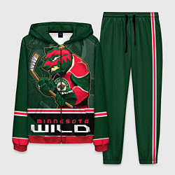 Костюм мужской Minnesota Wild, цвет: 3D-красный